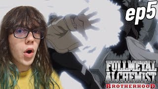 SCARS ATTACK Fullmetal Alchemist Brotherhood Episode 5 Reaction [upl. by Werdna]