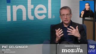 Intel CEO Pat Gelsinger on chip manufacturing ambitions [upl. by Oznol]