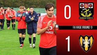 Match Highlights  Fareham Town Vs Falmouth Town FA Vase 1st Round [upl. by Gerrard566]