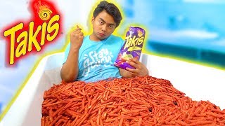 TAKIS BATH CHALLENGE [upl. by Broddy]