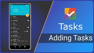 Tasks  Adding tasks [upl. by Roon]