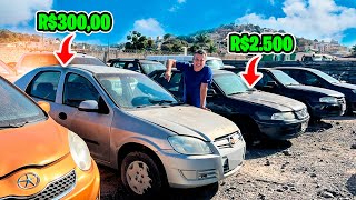 LEILÃO de CARROS DO SENAD QUE COMEÇAM COM R 300 REAIS [upl. by Levan36]