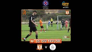 DIV TAYLOR V ROYAL ALBERT FC FRIENDLY OCT 24 [upl. by Gus271]