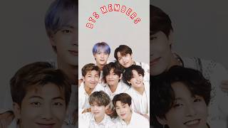 Top 7 BTS members group pictures bts btsvfacts btsshorts [upl. by Leveridge]