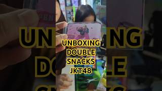 Unboxing snacks JKT48 jkt48 unboxing photocard shortsvideo [upl. by Blake543]