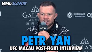 Petr Yan Dismisses Sean OMalley Calls for Merab Dvalishvili Title Rematch  UFC Macau [upl. by Dixil987]