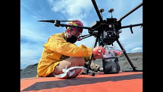 January 28 2022 — Kīlauea summit UAS missions [upl. by Mcquillin]