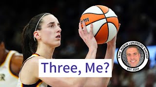 Caitlin Clark Gives Coy All Star 3 Point Contest Response [upl. by Tiff]