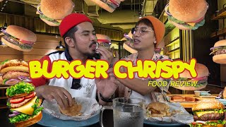 Mukbang BURGER CRISPY  Sterk Production [upl. by Athalee]