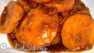 EASY Stove Top Southern Candied YamsVERY CANDIED [upl. by Ruffin704]