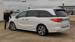 2024 Honda Odyssey Touring  Is It The BEST Minivan On The Market [upl. by Twelve]