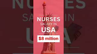 Nurses Salary In USA 8 Million [upl. by Zeuqram]