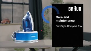 CareStyle Compact Pro  Care and maintenance [upl. by Yhtir]