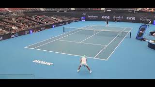 Nadal vs Thiem match 29 Dec 2023 Brisbane [upl. by Iramat]