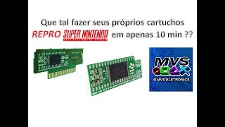 62  QUE TAL FAZER SEUS PRÓPRIOS CARTUCHOS REPRO SNES EM APENAS 10 MIN [upl. by Nevek]