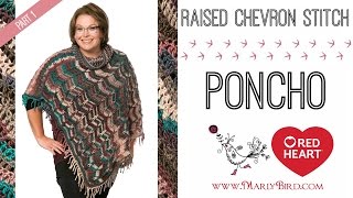 Marly Bird Poncho Crochetalong Section 1 [upl. by Amilb911]