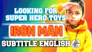 LOOKING FOR SUPERHERO TOYS IRON MAN [upl. by Aivataj]