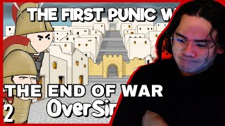 The First Punic War Part 2  OverSimplified  Reaction [upl. by Kikelia]