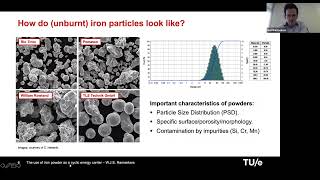 The use of iron powder as a cyclic energy carrier Dr Giel Ramaekers [upl. by Lewes]