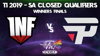 Infamous vs paiN Game 2  TI9 SA Regional Qualifiers Winners Finals [upl. by Rogozen918]