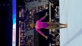 Simone Biles Slow Motion Floor Exercise FX Full Screen Core Hydration Classic 2024 [upl. by Netnilc520]