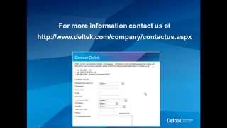 CCG  Deltek Vision CRM with Connect for Microsoft Outlook  Product Demo [upl. by Thorndike]