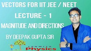 vectors for neet  vectors for iit jee  vectors physics class 11th  vectors class 11th in hindi [upl. by Nosac828]