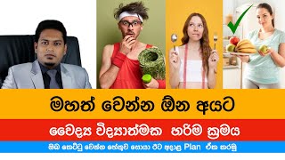 බර වැඩි කර ගන්න හරිම ක්‍රමේ  Healthy Weight Gain With Nutritionist Hiroshan Jayaranga [upl. by Ardeen]