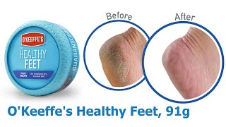 OKeeffes Healthy Feet amp Features UK [upl. by Kellyann]