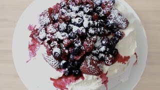 Pavlova Recipe  Christmas Recipe [upl. by Gnouv741]