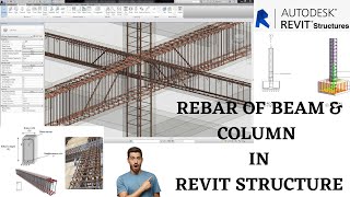 BEAM amp COLUMN IN REVIT STRUCTURE  REBAR IN REVIT STRUCTURE  MANISHA YADAV  AMEC CAD SOLUTIONS [upl. by Nednal]