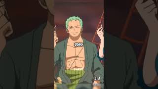 THE ONLY PERSON ZORO LISTENS TO IS 🤣 [upl. by Ayal]