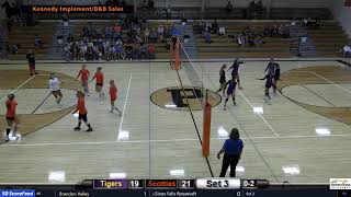 Philip Lady Scotties vs White River Lady Tigers VB [upl. by Ahsilyt140]