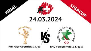 Highlights Rollhockey Ligacup RHC GipfOberfrick vs RHC Vordemwald A [upl. by Ellerred334]