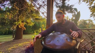 Playing HANDPAN in Nature is Better Than Therapy [upl. by Erreip]