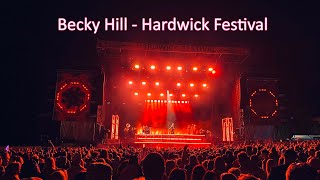 Becky Hill Live at Hardwick Festival [upl. by Rorke]