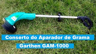 Conserto do cortador de grama Garthen GAM1000 [upl. by Ahterahs]