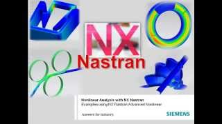 Nonlinear Analysis with NX Nastran [upl. by Greenlee932]