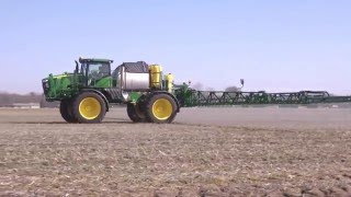 How To Complete A System Rinse  John Deere 4 Series Sprayer [upl. by Keri]