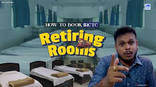 Dormitory Retiring Rooms of Indian Railways  Booking Details  All About India [upl. by Tterrej]