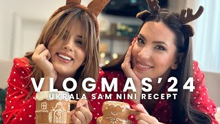 VLOGMAS ‘24  Kako sam ukrala Nini recept PRAVIMO ZVRK KEKSIĆE [upl. by Kerry]