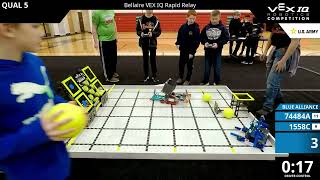 20241109  Bellaire Michigan  Vex IQ  Rapid Relay [upl. by Enirahtac935]