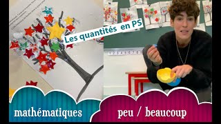 Mathématiques La notion de quantité en maternelle Peubeaucoup [upl. by Radmilla928]