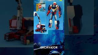 LEGO Creator 31088 Alternative creations Transformers legotransformers legocreator [upl. by Ossy]