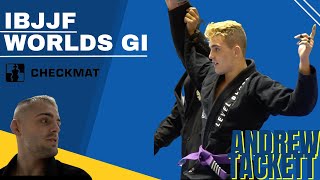 IBJJF Gi Worlds NoGi Submission Grappler Andrew Tackett [upl. by Allwein]