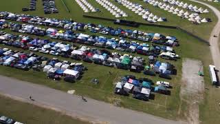 Bonnaroo 2024 aerial view Thursday 61324 [upl. by Saum16]