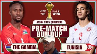 The Gambia Football Show X PreMatch Buildup  The Gambia vs Tunisia [upl. by Leitnahs]