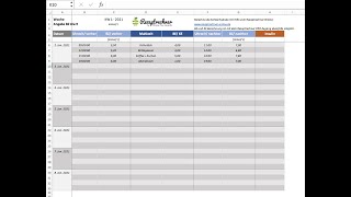 Blutzucker Tabelle Eintragen und Ausdrucken [upl. by Ayhtnic263]