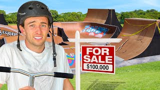 I’m Buying an Abandoned Skatepark for my Backyard [upl. by Tamsky982]