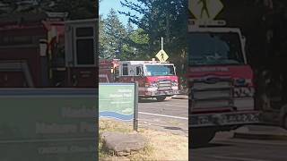 Gresham Fire E74 Responding to a medical Emergency 72524 shorts [upl. by Huda]